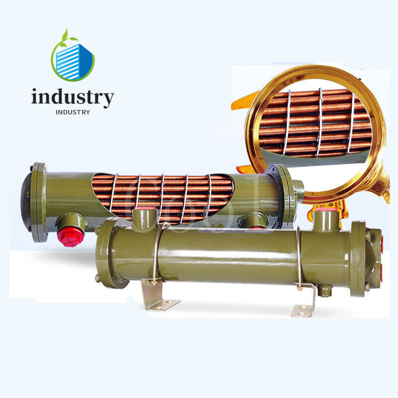 DC-303 Hydraulic Oil Water Cooler Tubular Oil Radiator Injection Molding Machine