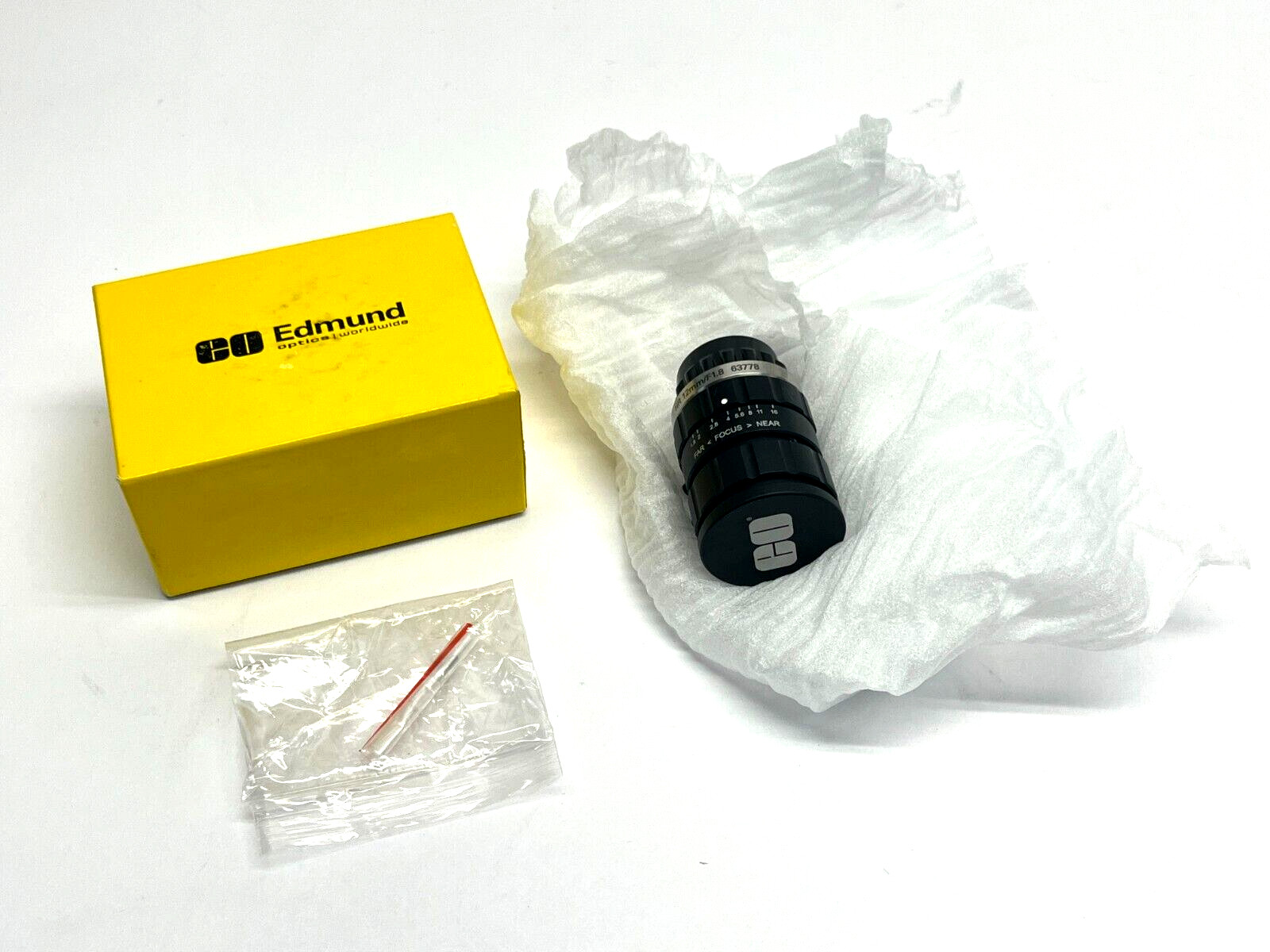 Edmund Optics LEC 63778 12mm, 400-2000mm Primary WD, HR Lens w/ Screw