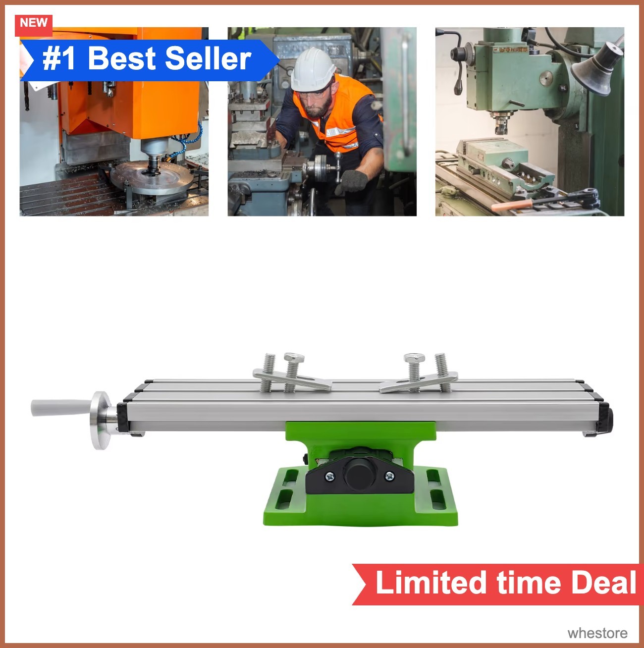 2 Axis Multifunction Milling Working Table X/Y Cross Slide Compound Bench Drill