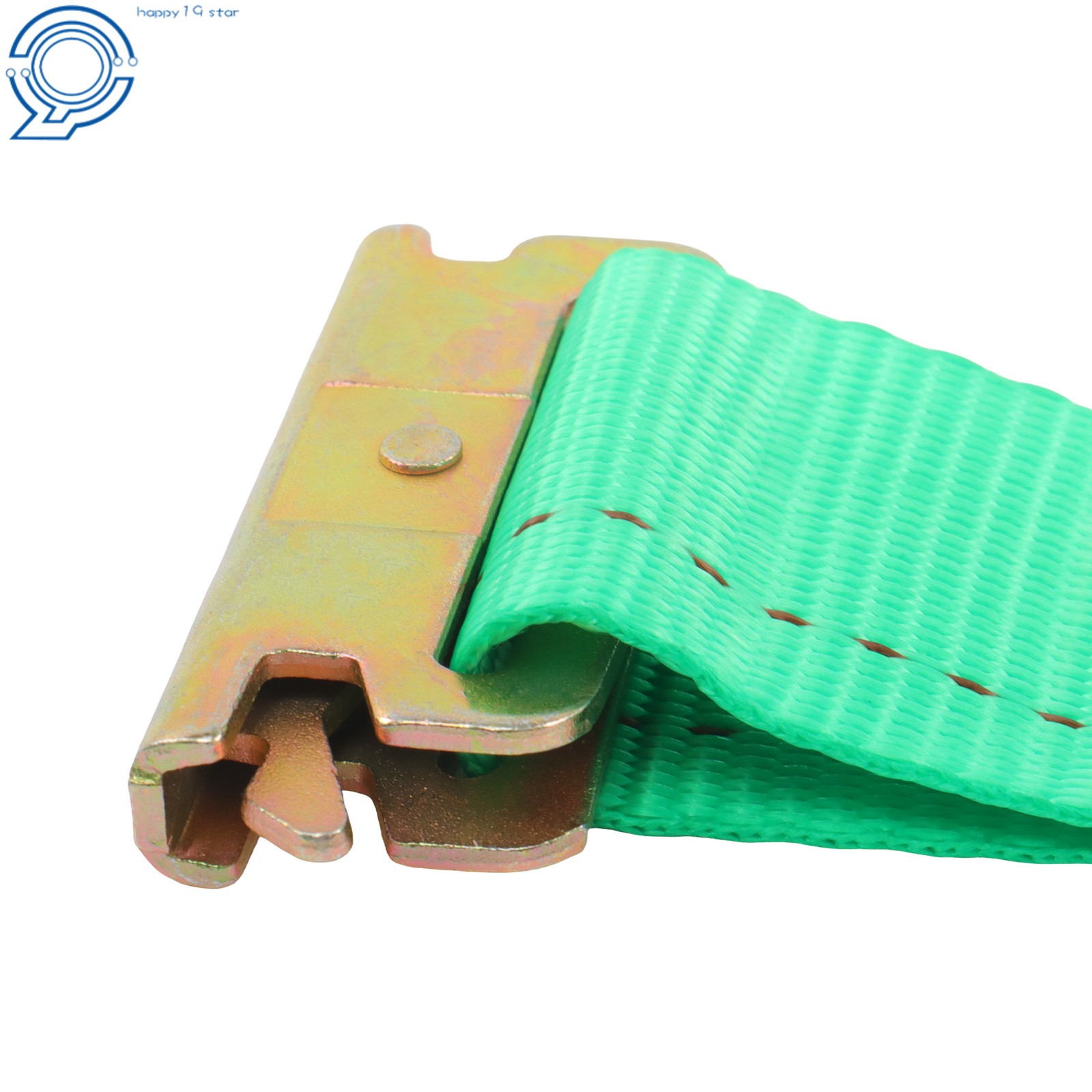 4pcs E Track Wheel Chock 2 Pack 2" X 15' E Track Ratchet Straps Alloy Steel