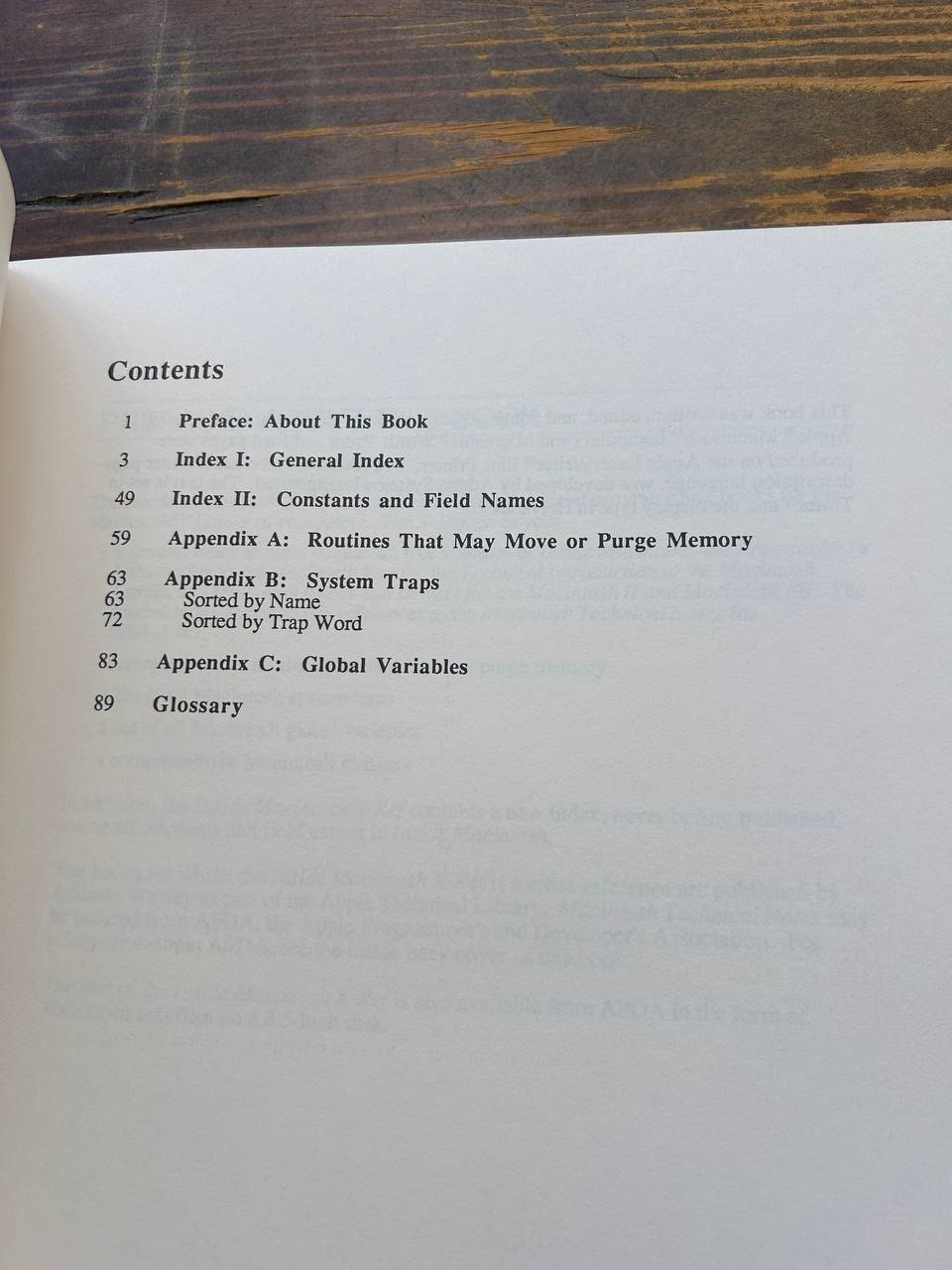 Inside Macintosh X-Ref 1988 Vintage Apple Programming Book Signed As-Is