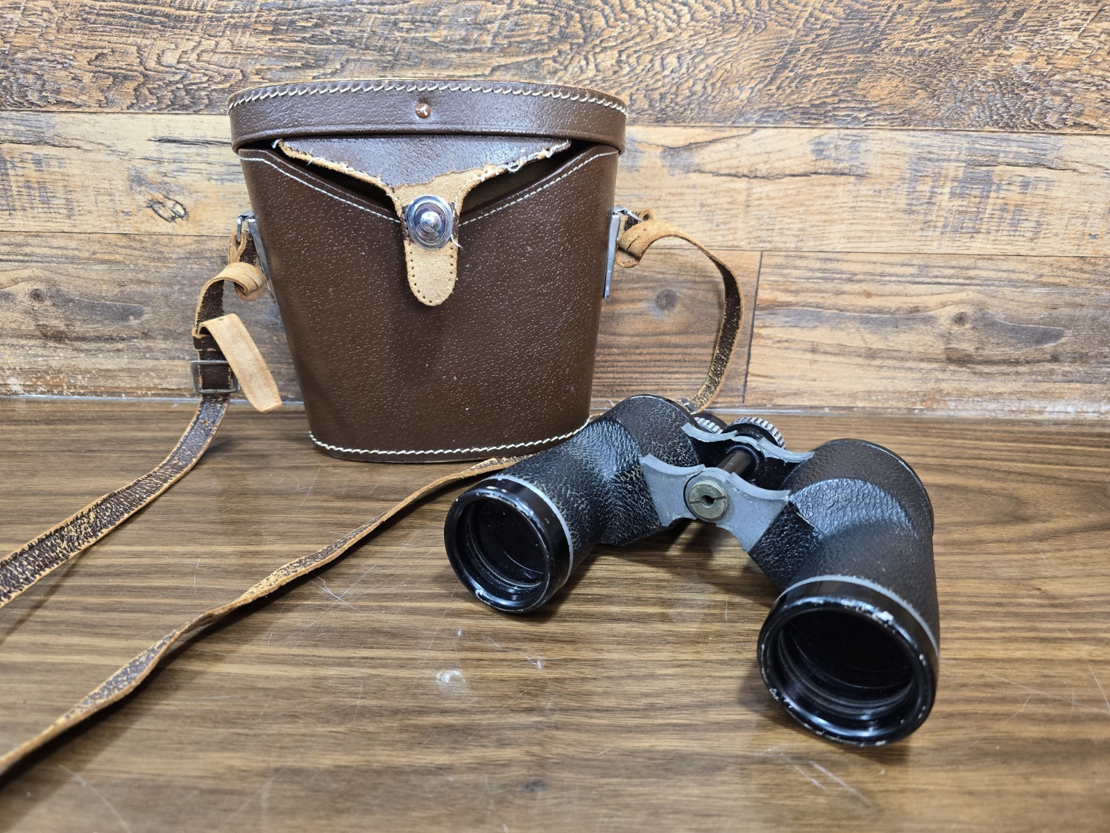 Vtg Herter's 8x40 6.5° Binoculars w/ Original Case Made In Japan
