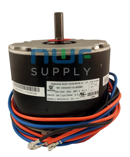Nordyne Zhongshan Broad-Ocean OEM Fan Motor YDK-180S63523-04 (621990)