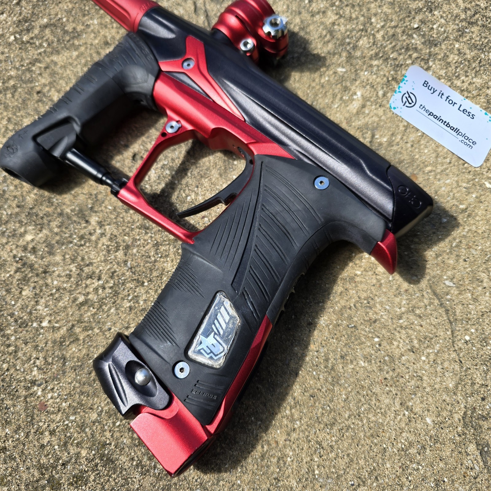 Planet Eclipse Geo 3.5 Paintball Marker - Black Red R5 Cs
