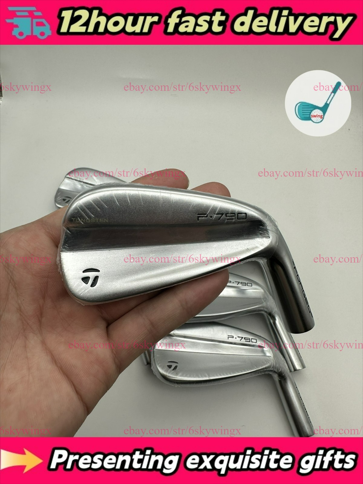TaylorMade P790 Irons 4-PW New 4th Generation HEAD ONLY