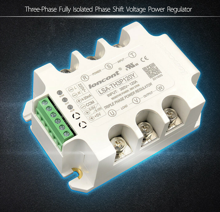 Three-phase AC voltage regulating module solid state relay 380V 15~200A