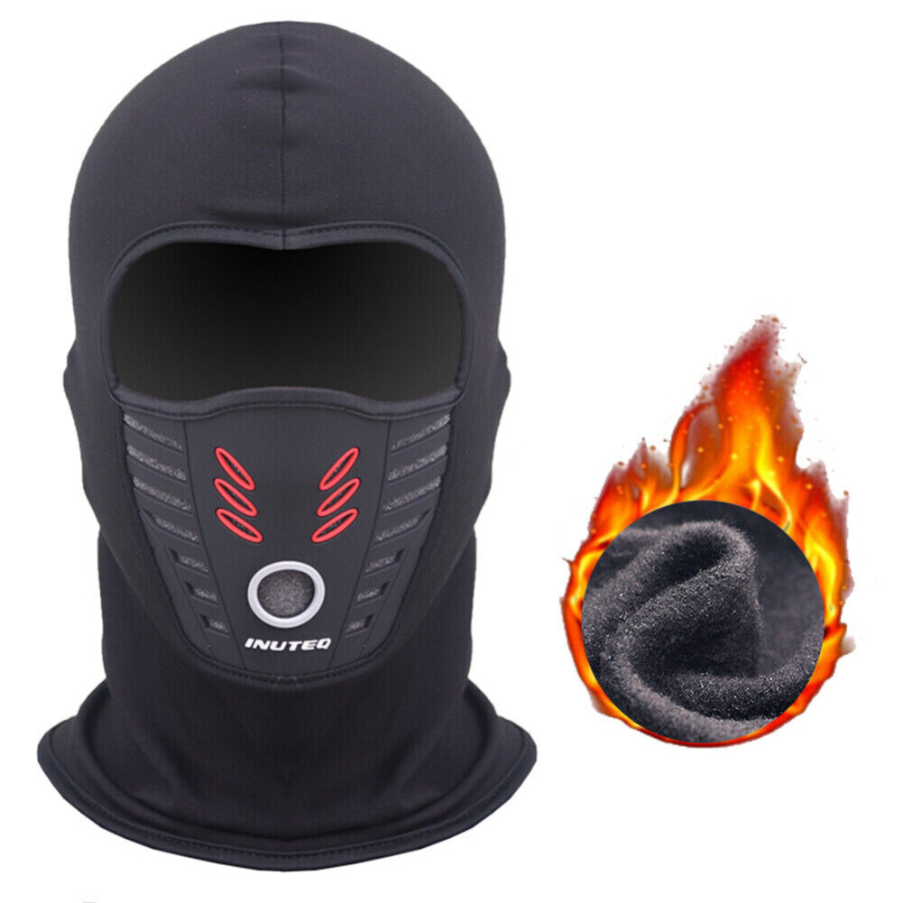 Winter Fleece Padded Masks Motorcycle Riding Hood Breathable Dustproof Warm Hats