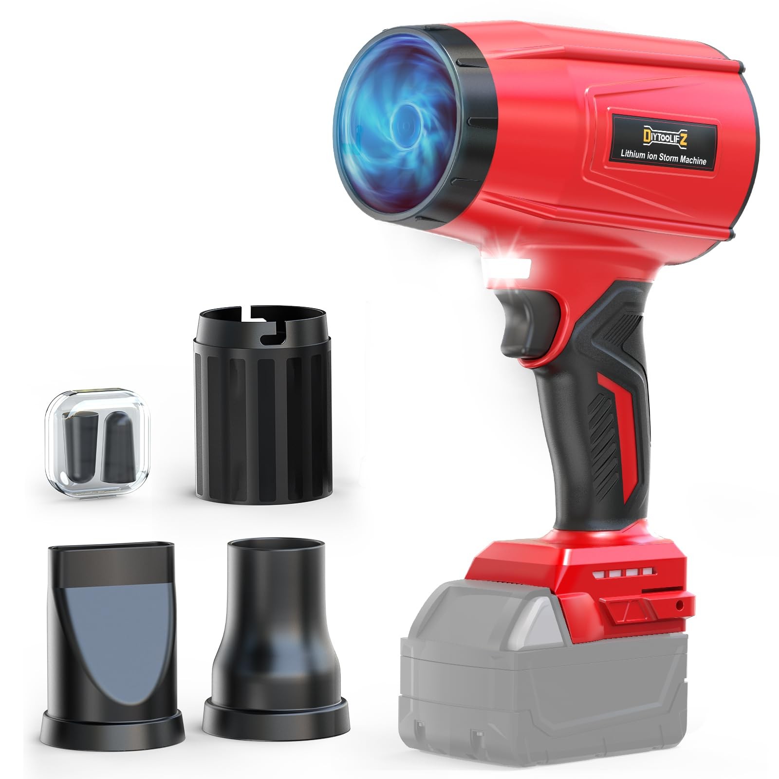 800,000RPM Cordless Leaf Blower Compatible with Milwaukee (Tool Only), Brushl...