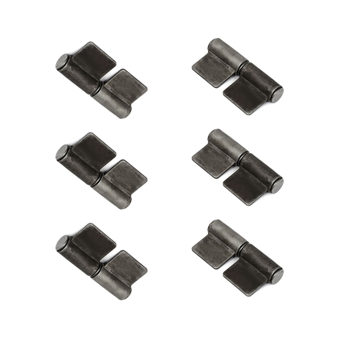 6pcs 360 Degree 3-inch Metal Welding Flag Hinge CUPBOARD CABINET DOOR Door Hinge