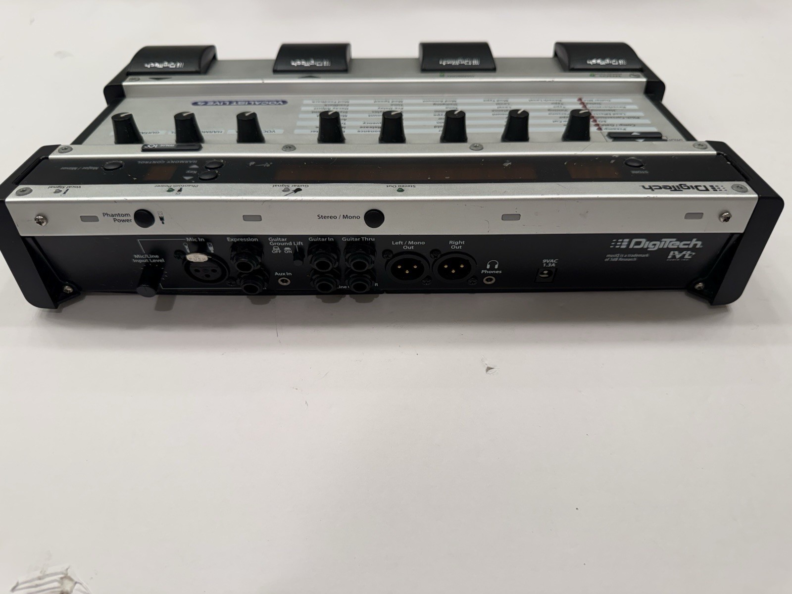 Digitech Vocalist Live 4 Harmony Multi Vocal Effect Processor Pedal + PSU