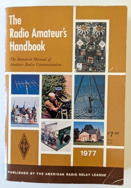 1977 ARRL Handbook Radio Amateur's Handbook