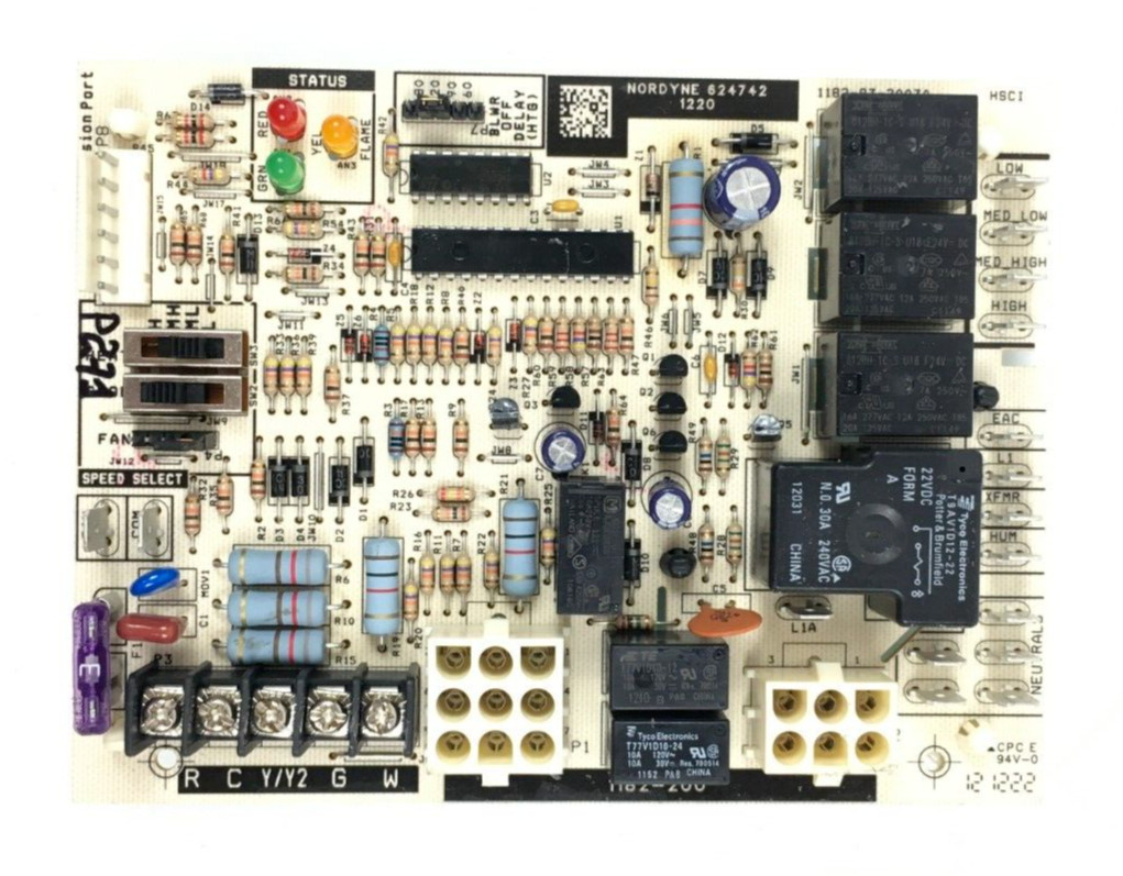 U23245 NORDYNE 624742 Furnace Control Circuit Board 1182200 used P271