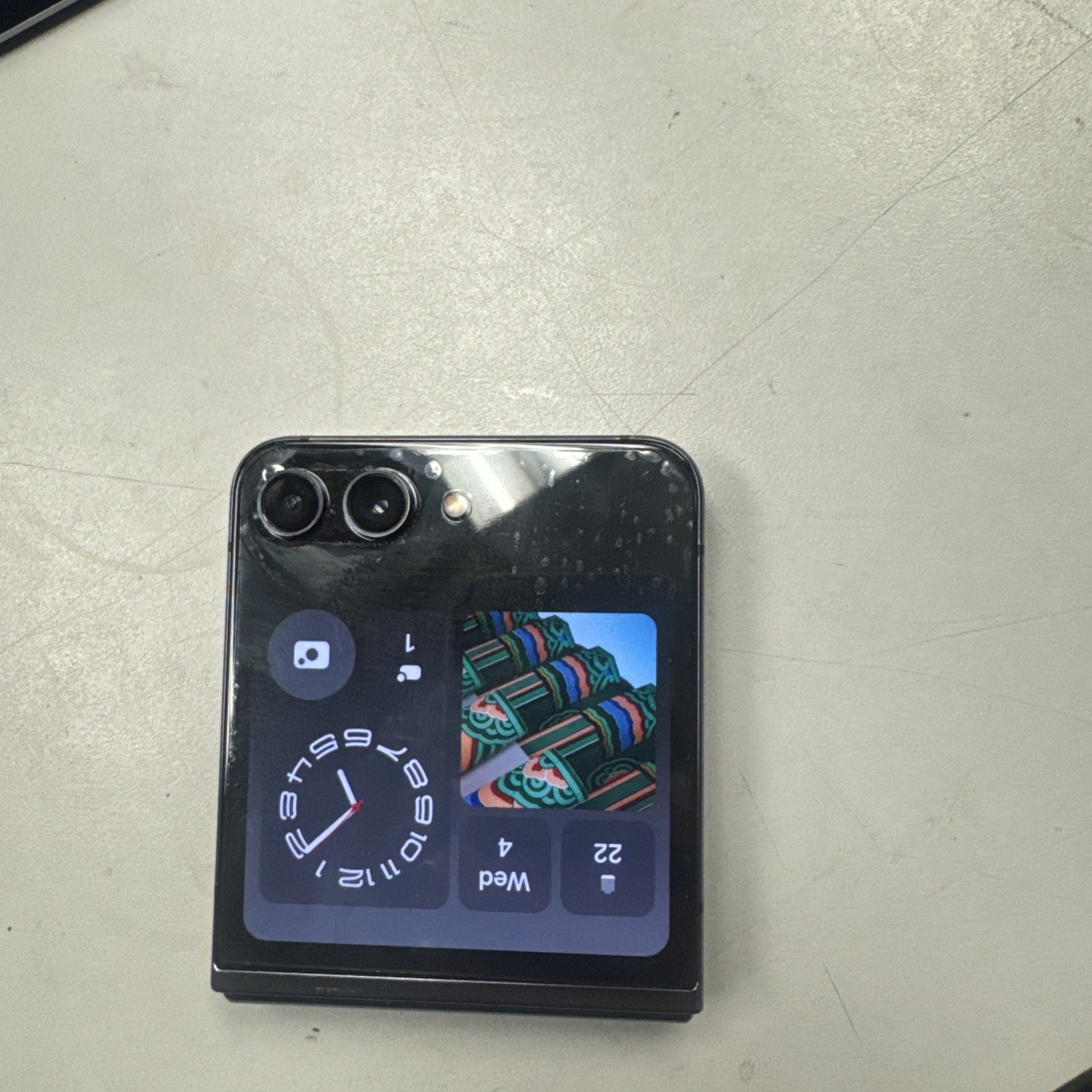 ORIGINAL OEM Samsung Galaxy Z Flip 5 SM-F731U Outer Screen LCD OLED (USED)