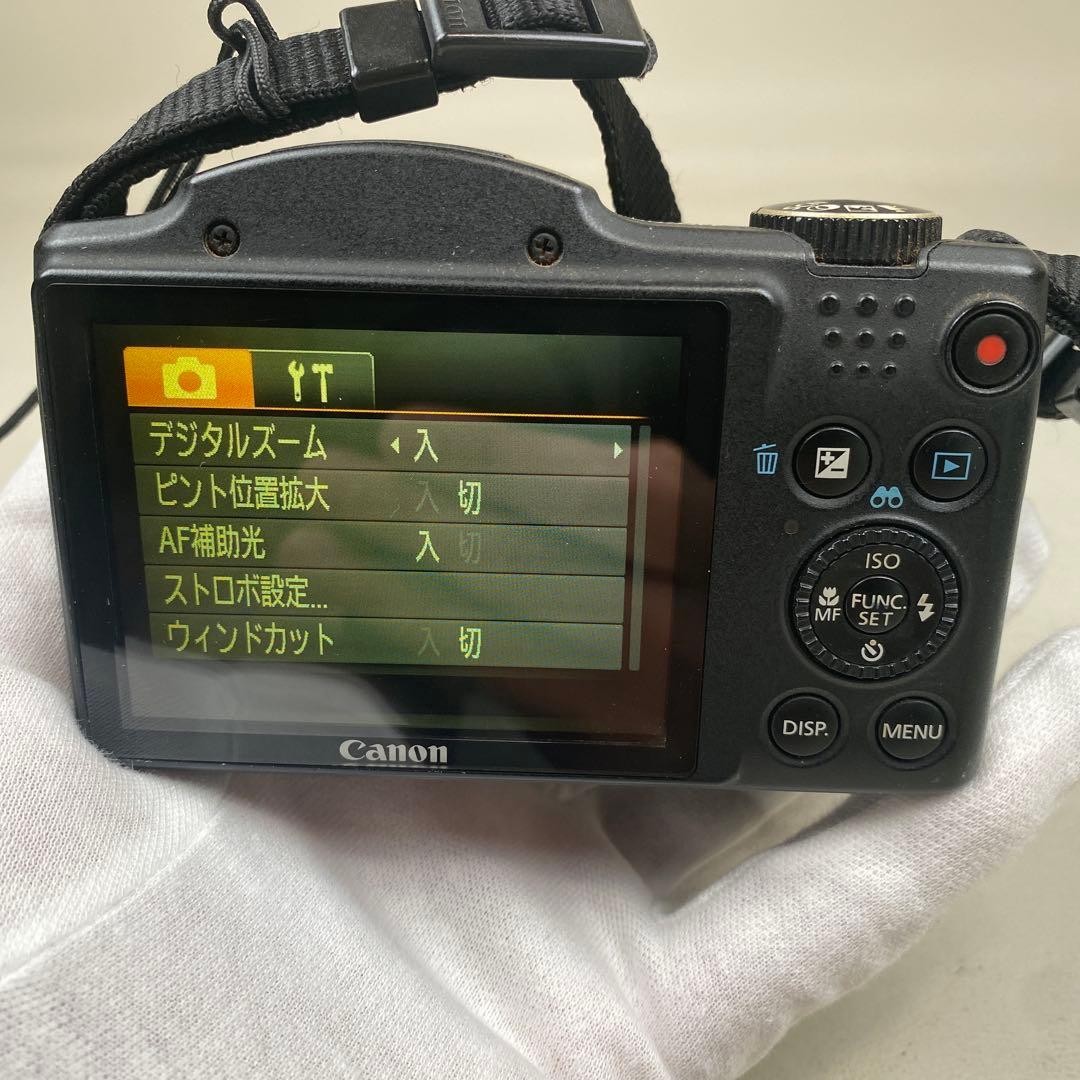 Canon SX500is Digital Camera Compact Tested with Battery LCD Burn