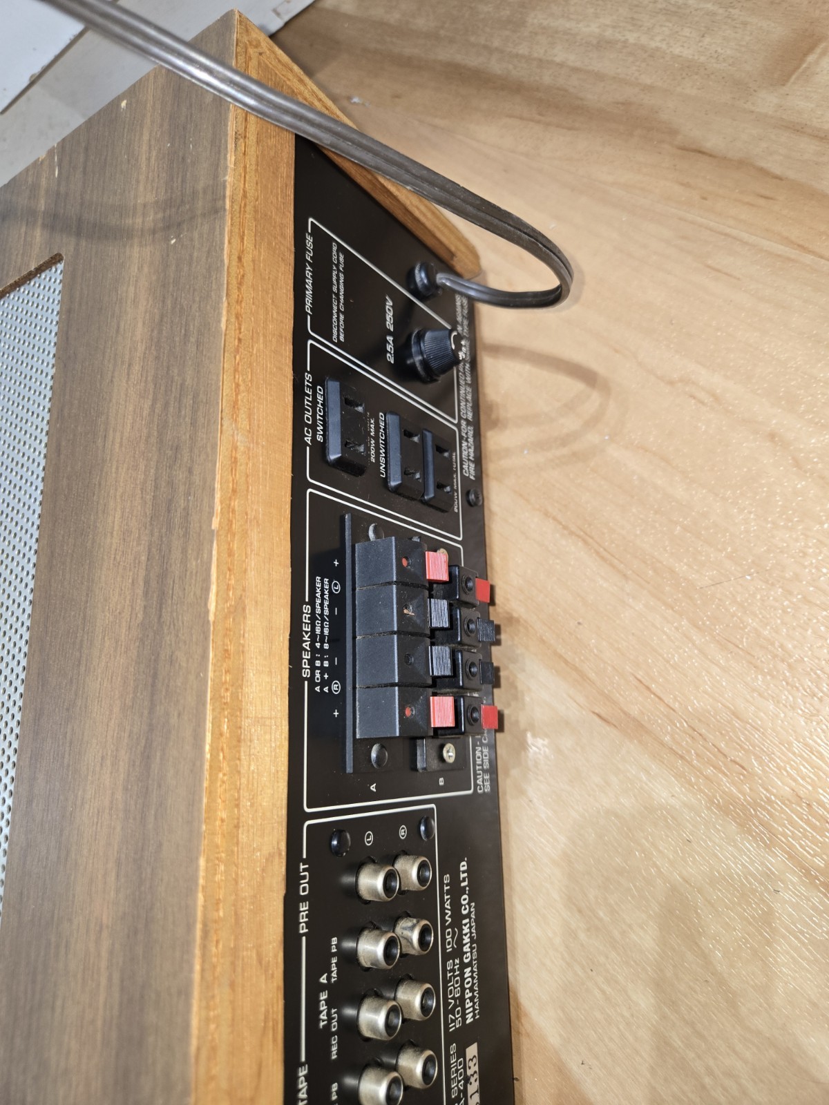 Vintage Yamaha CA-400 Amplifier