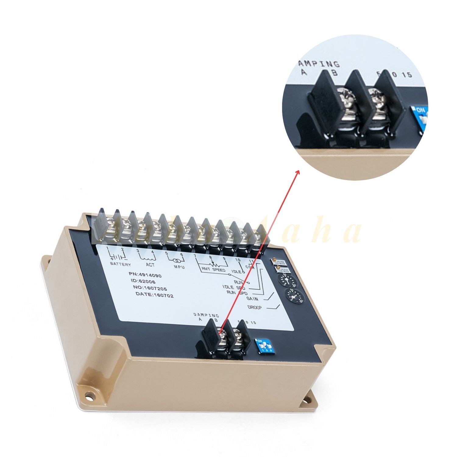 Engine Speed Controller Governor 4914090 fits for Cummins Generator