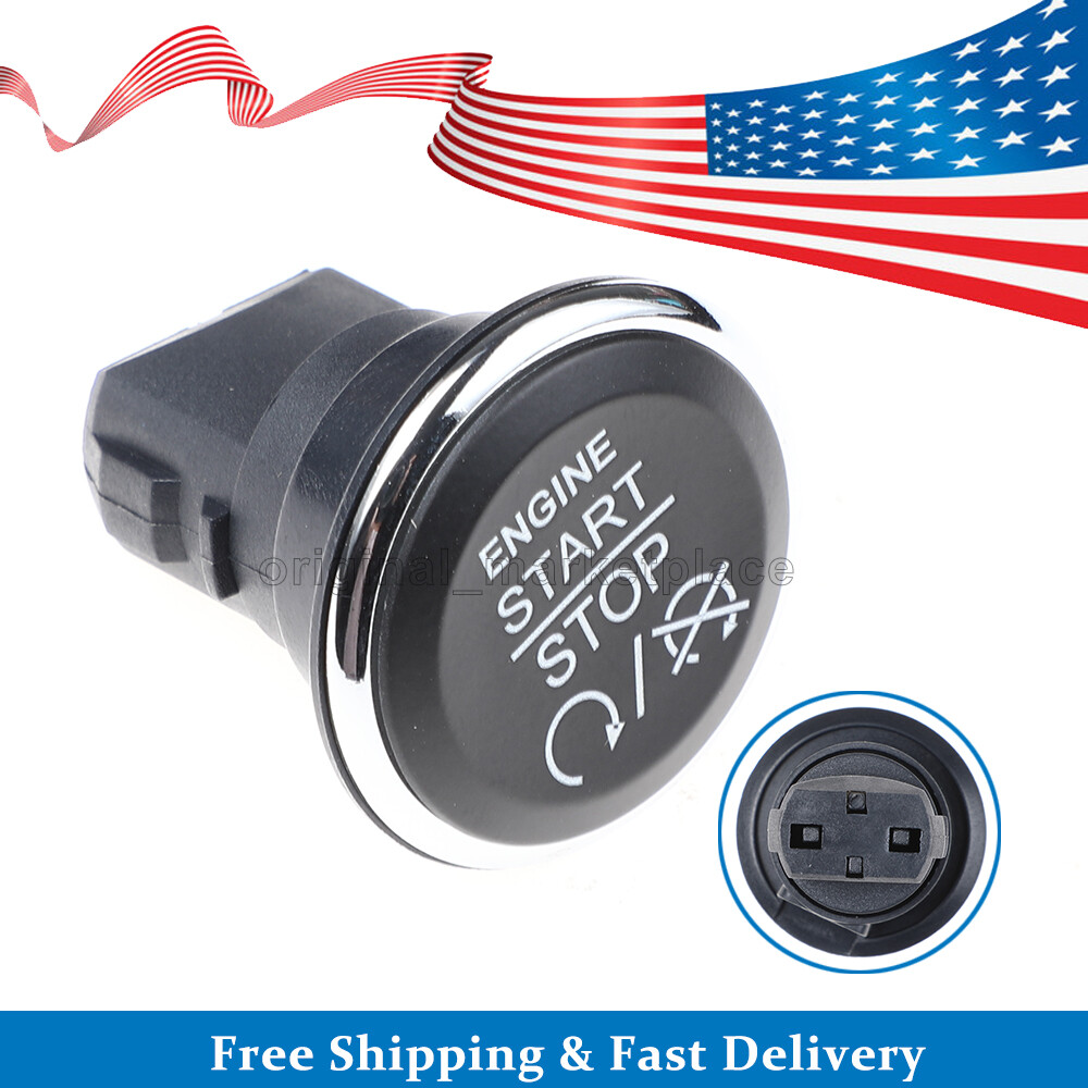 For Dodge Chrysler Jeep Push Button Engine Ignition Start Stop Switch 1FU931X9AC