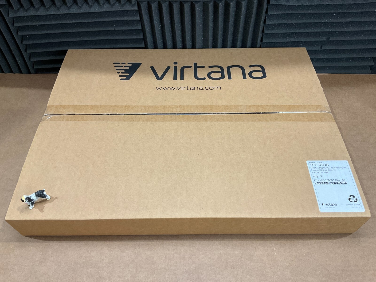 Virtana Virtual Instruments Open TCV TAP Patch Shelf 1U 100-100301 ✅❤️️✅❤️️ NEW
