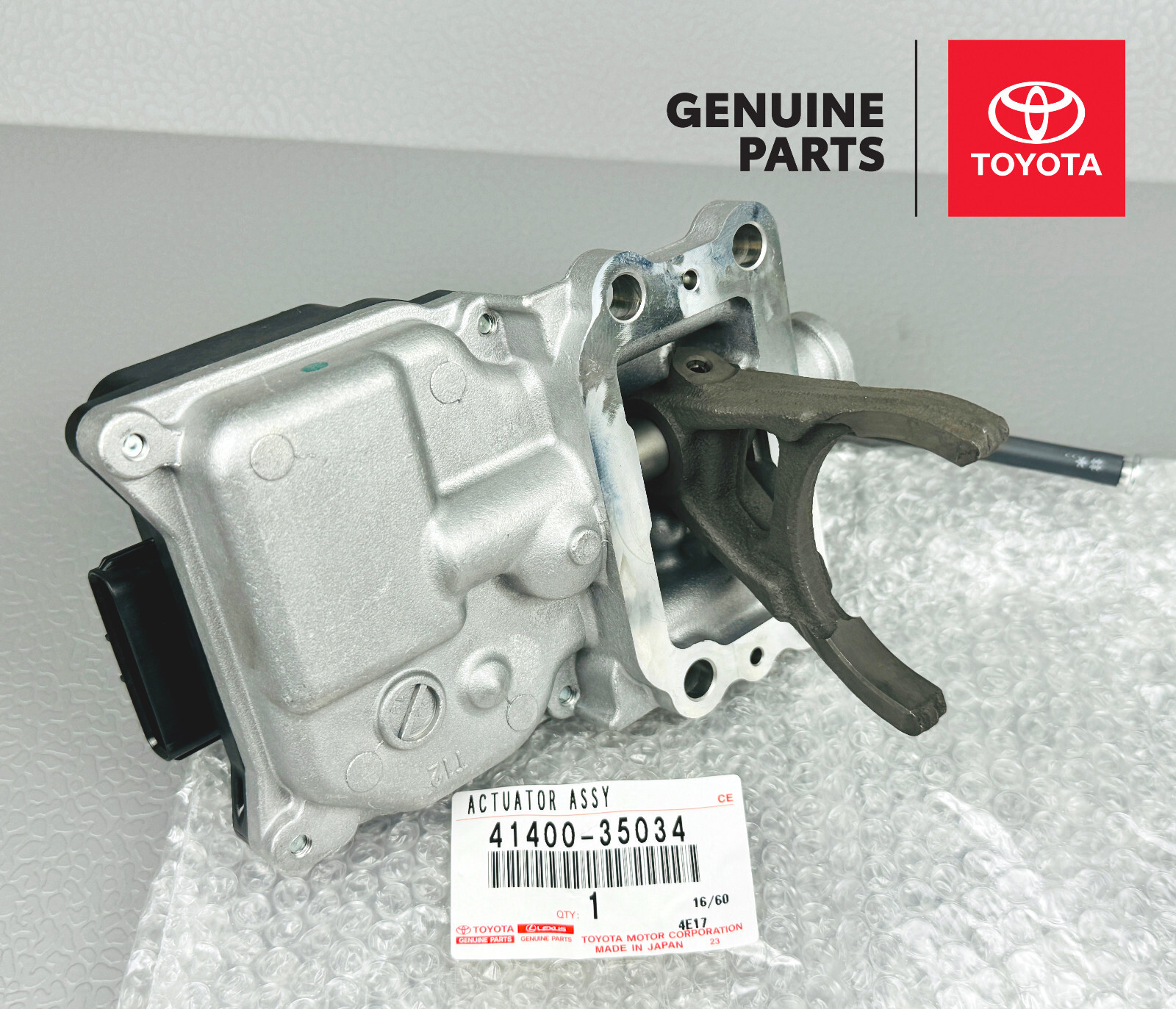 41400-35034 GENUINE TOYOTA ACTUATOR ASSY, DIFFERENTIAL VACUUM 4140035034 NEW OEM