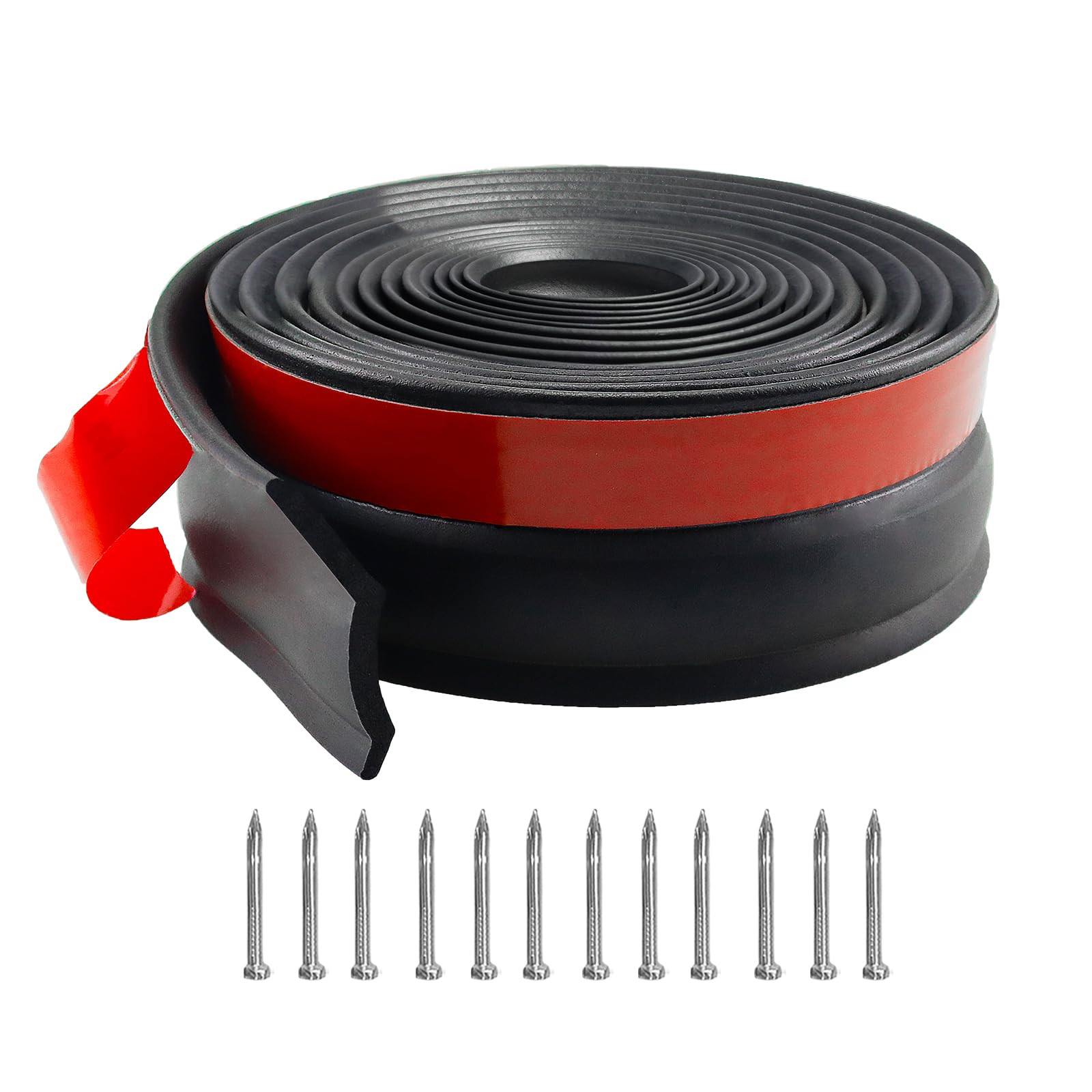Garage Door Seal Top and Sides Weatherproofing Garage Door Rubber Seals Garag...