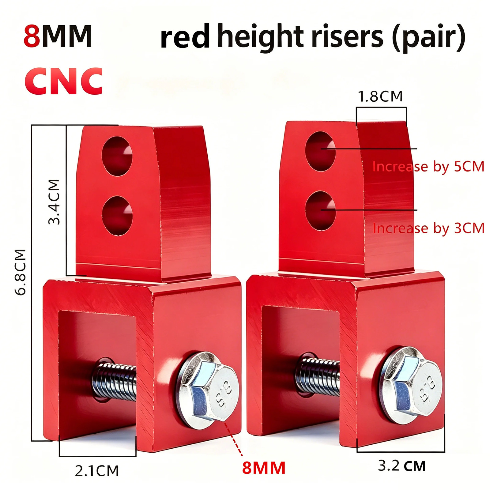 Motorcycle Shock absorber heightening Adapter Universal Damper Extender Modify