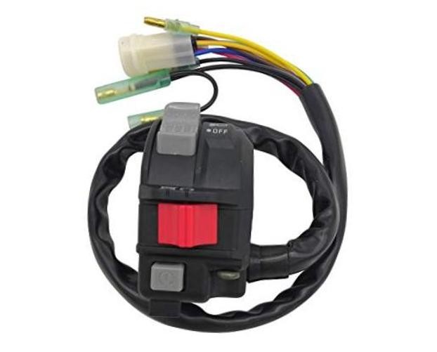 Left Handlebar Control Start Engine Run Off Headlight Switch for Yamaha Moto