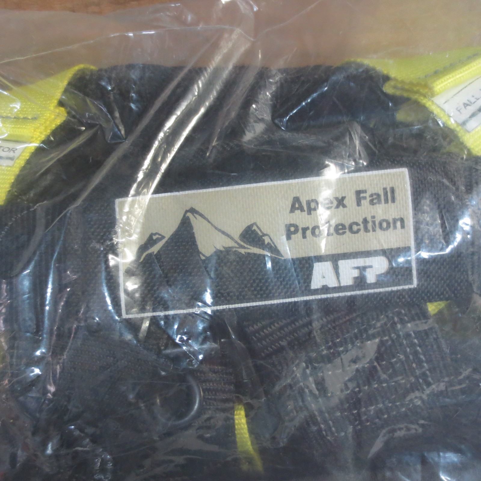 AFP Lime Green Demon Fall Protection Ergonomic Comfort Safety Harness - L/XL