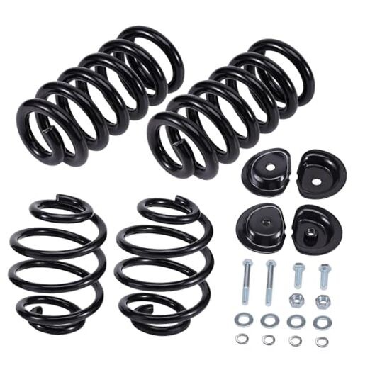3” Front & 5” Rear Lowering Coil Spring Kit for Chevy C10/GMC C15 1960-1972,