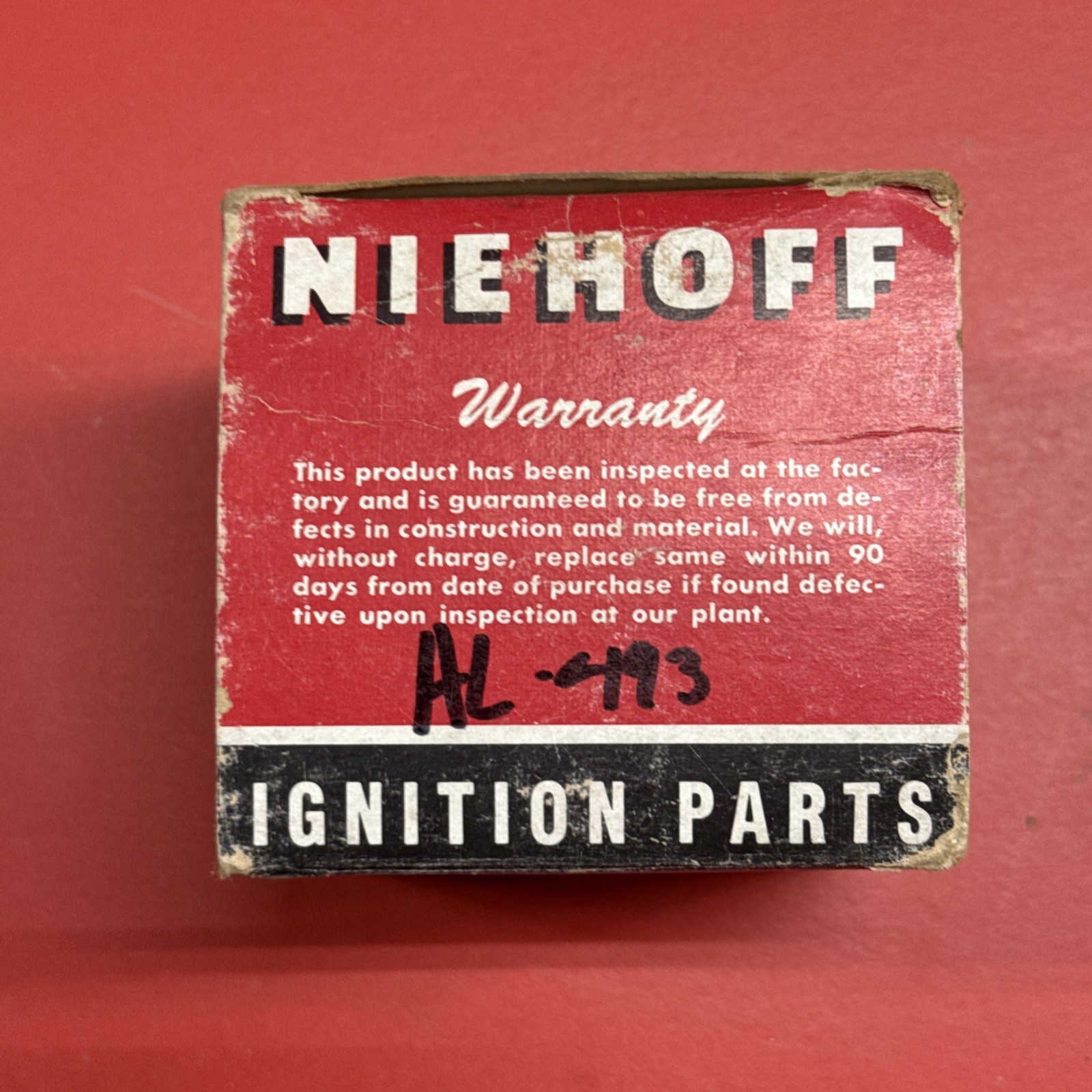 Niehoff Ignition Distributor Cap Al-493