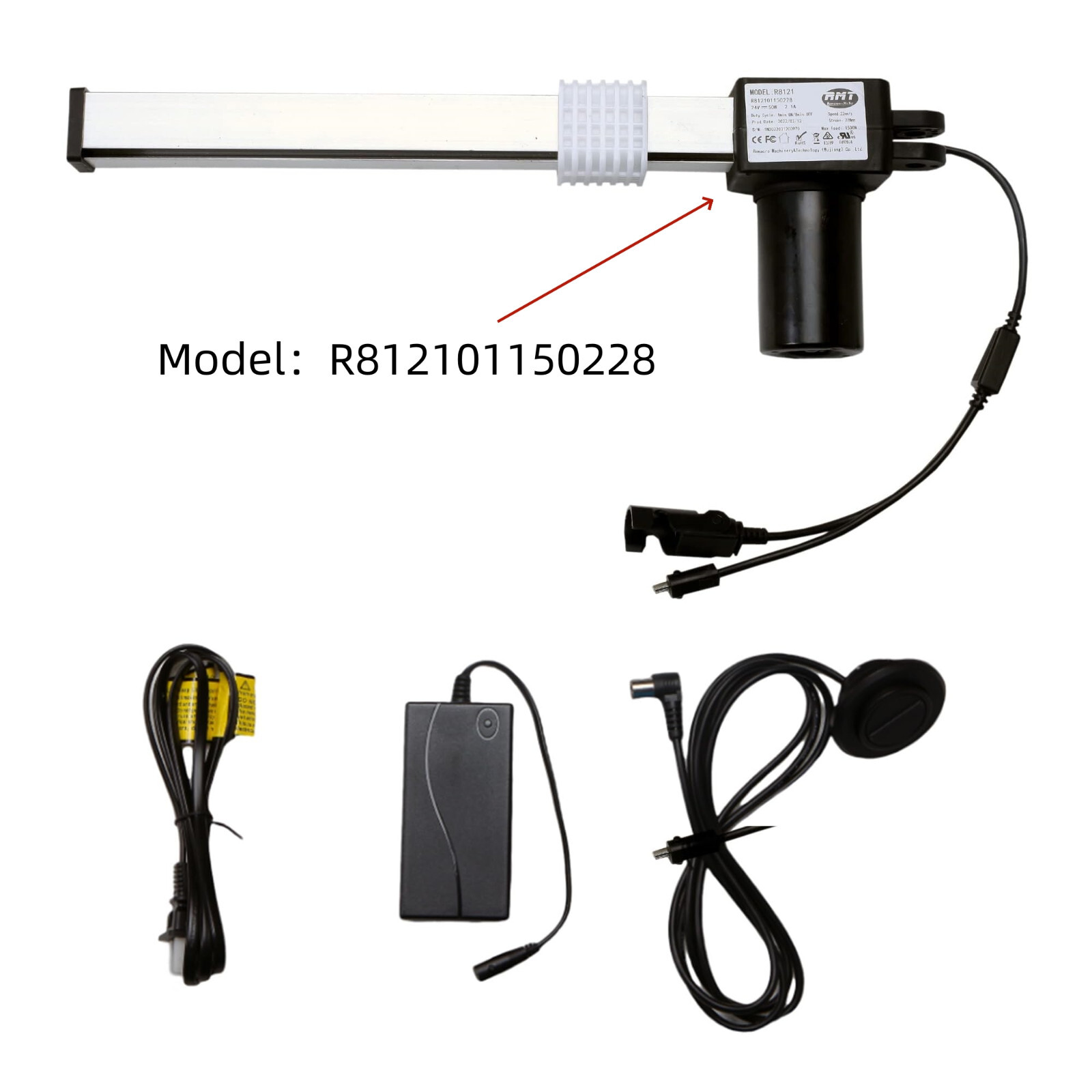Motor Model R8121 R812101150228 Linear Actuator for Power Recliner Lift Chair