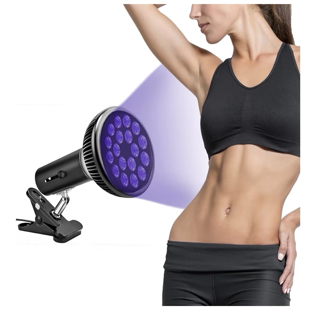 18 LED Therapy Light Lamp Adjustable Stand Home Wellness