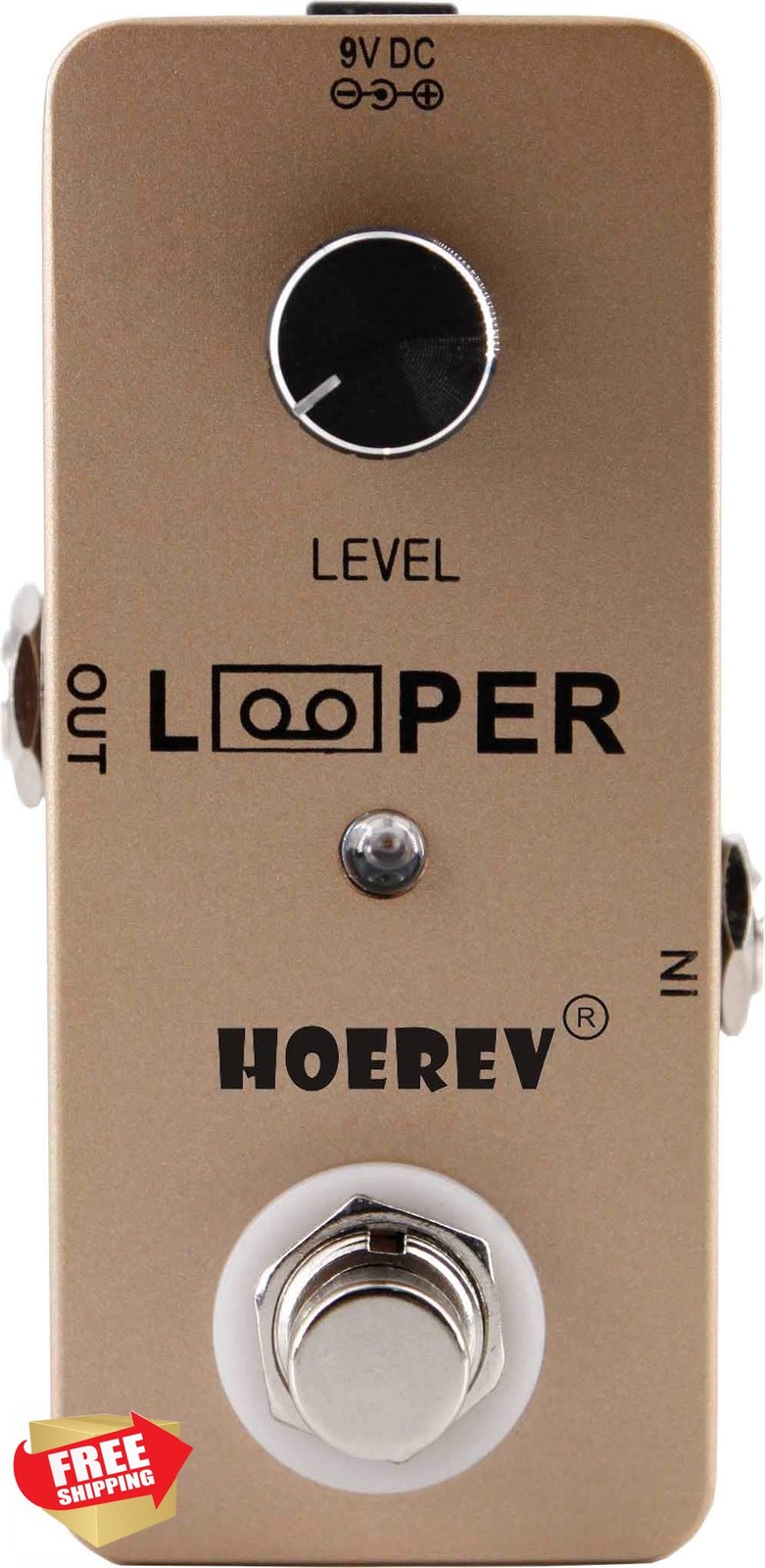 Hoerev Looper Pedal for Electric Acoustic Guitar Bass