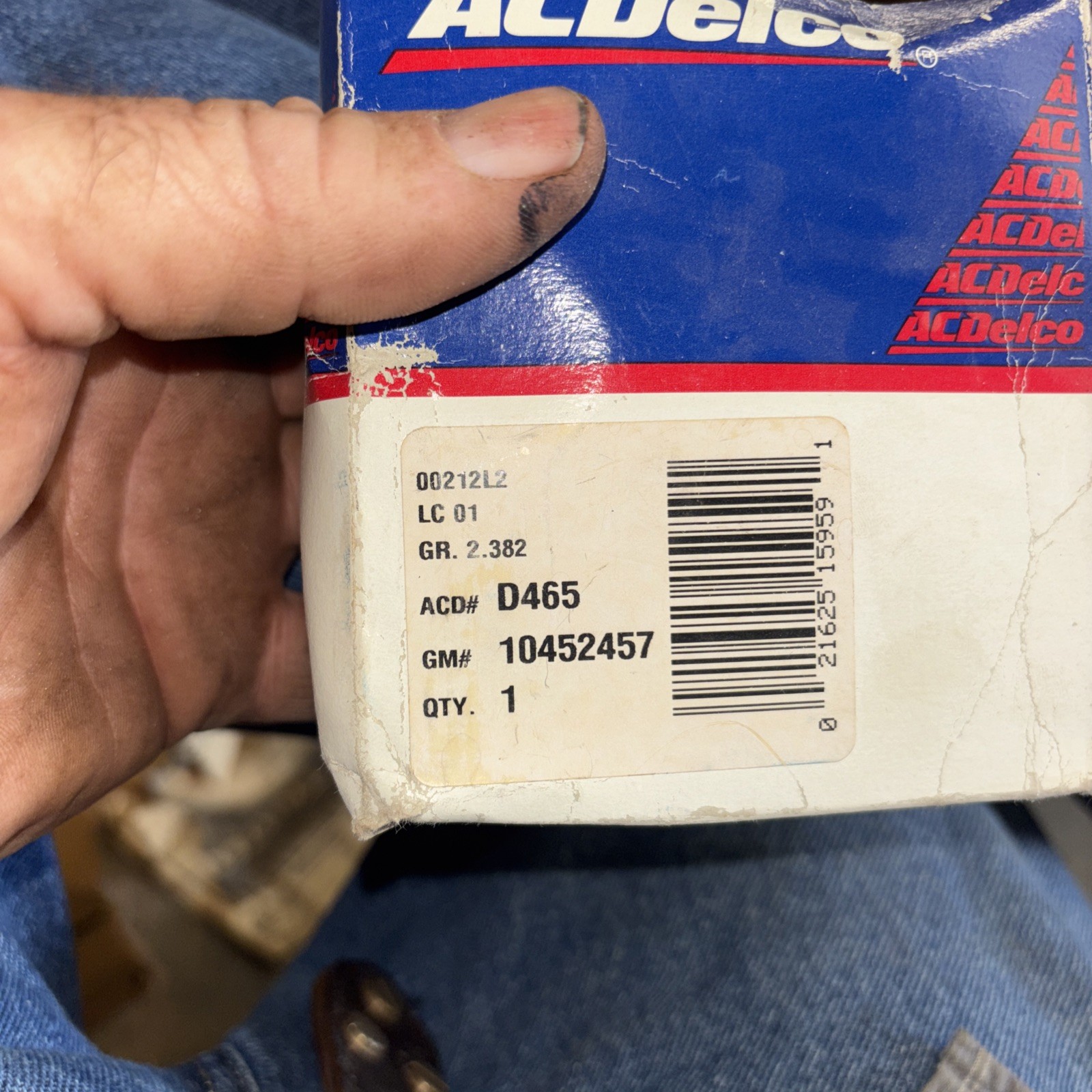 GMC Chevy Olds Ac Delco Rotor D465 10452457