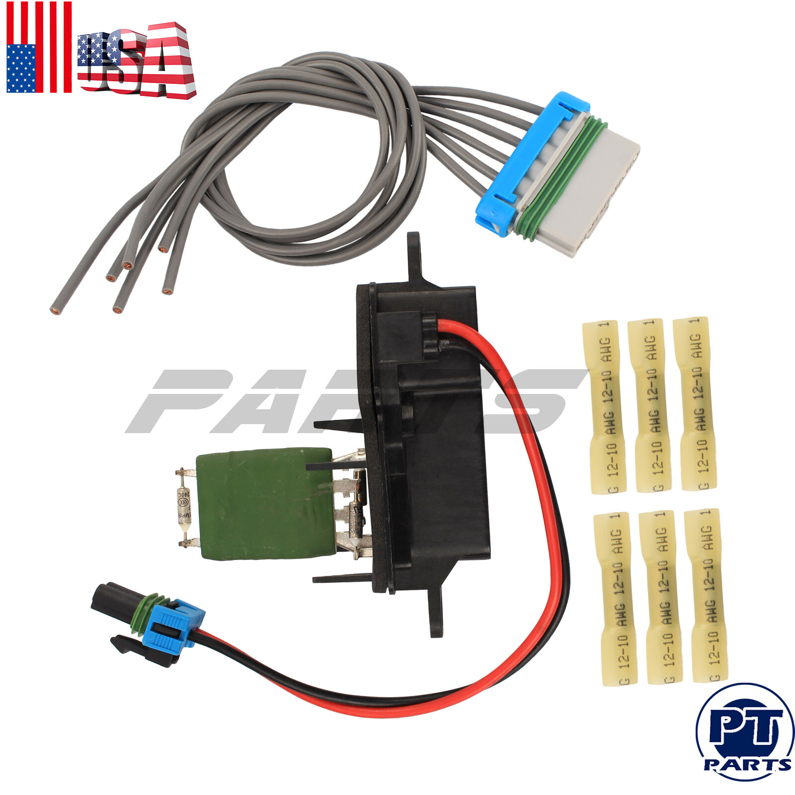 HVAC Heater Blower Motor Resistor Kit for Chevy C4500 C5500 Kodiak 2003-2009 New