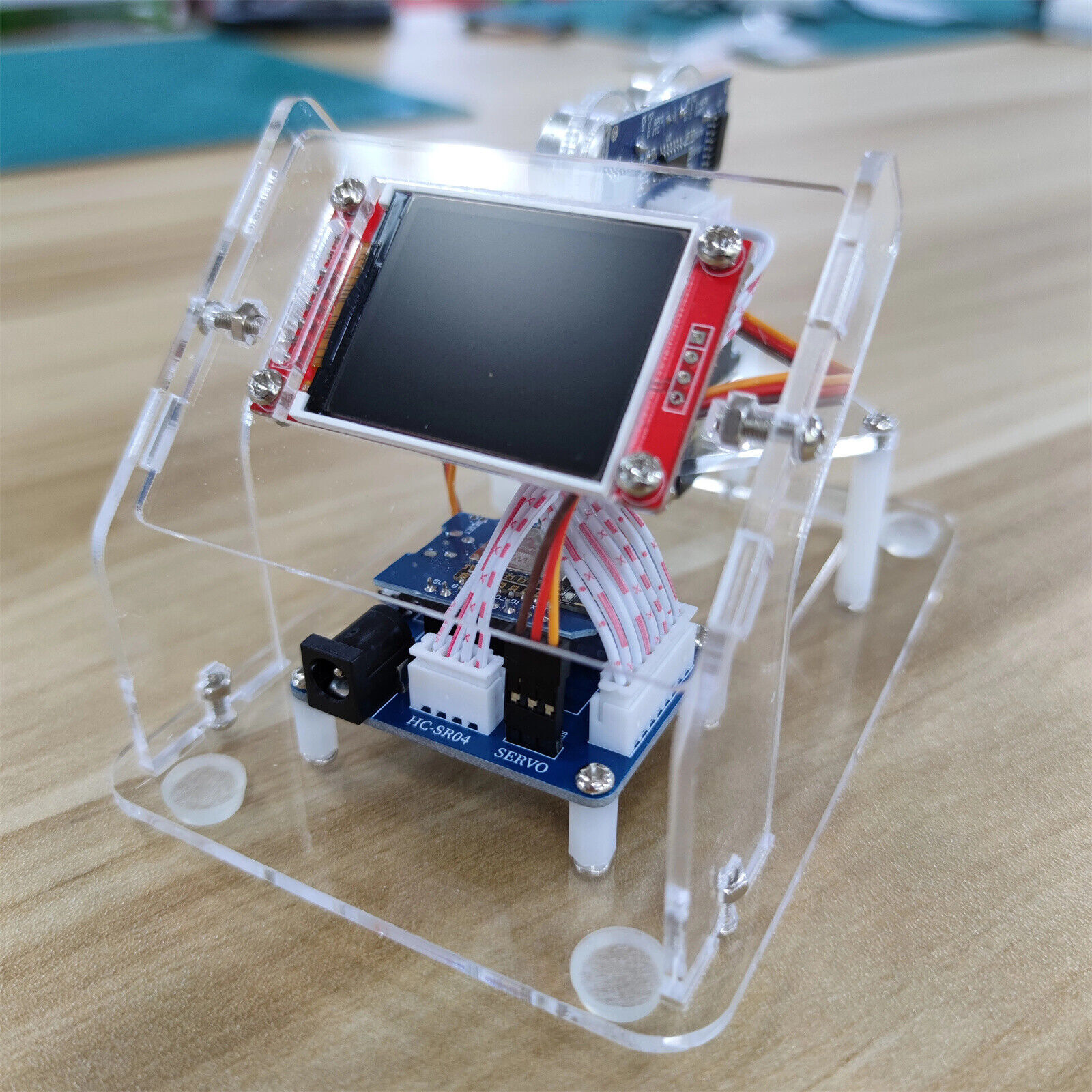 Mini Ultrasonic Unit & 1M Motor Range for Arduino Starter Kit Program Educatiobo