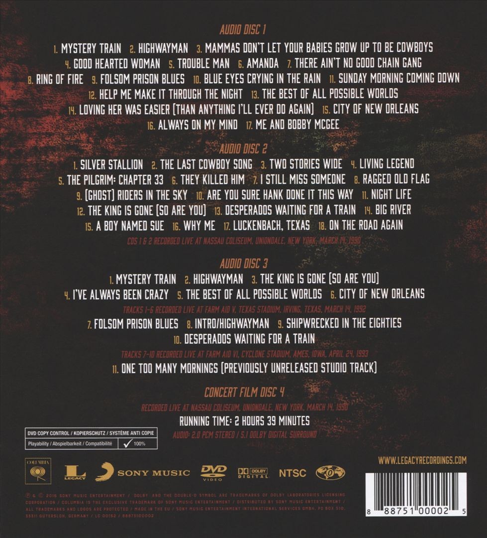 THE HIGHWAYMEN (COUNTRY) - LIVE: AMERICAN OUTLAWS [CD/DVD] [SLIPCASE] NEW CD