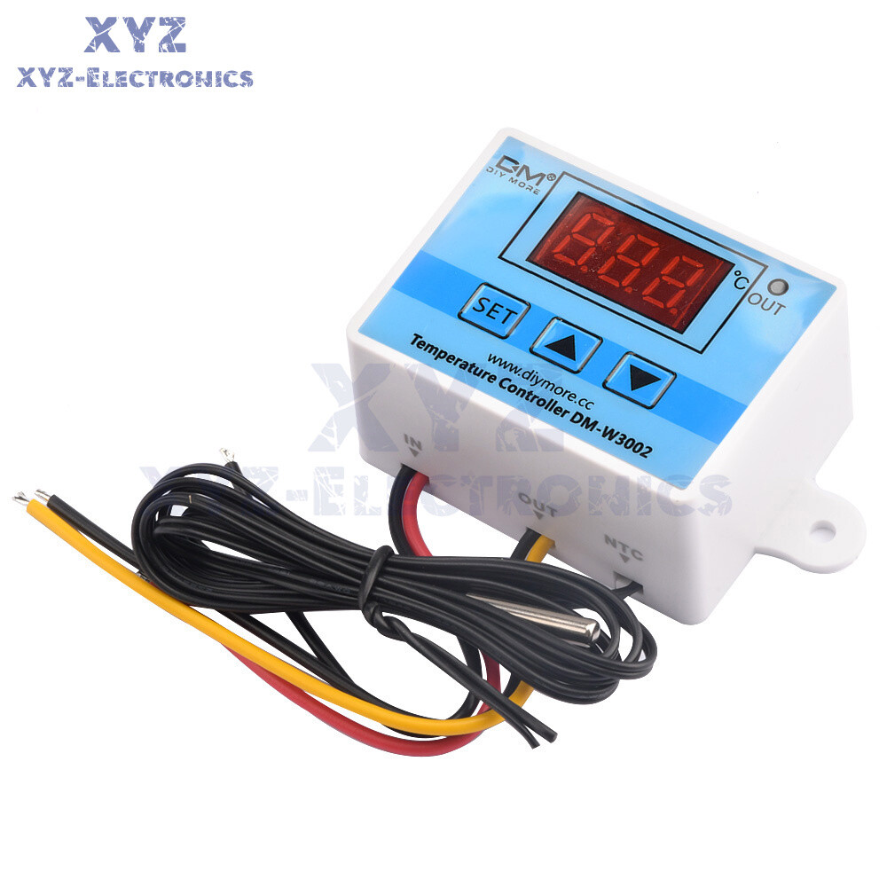 W3001/W3002 Digital Temperature Controller Thermostat Control Switch Probe