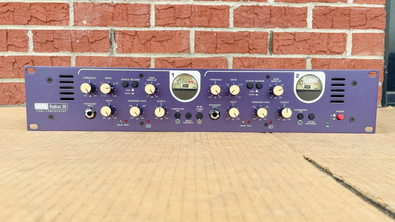 HHB Radius 30 Stereo Tube Processor Compressor + Original Box