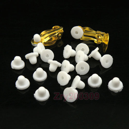 Clip on Earrings Gold Silver Plated with FREE Super Soft Ear Cushions USA!