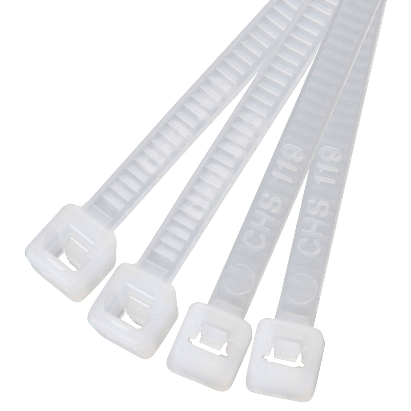 Cable Ties 4" Natural 100 Pcs.