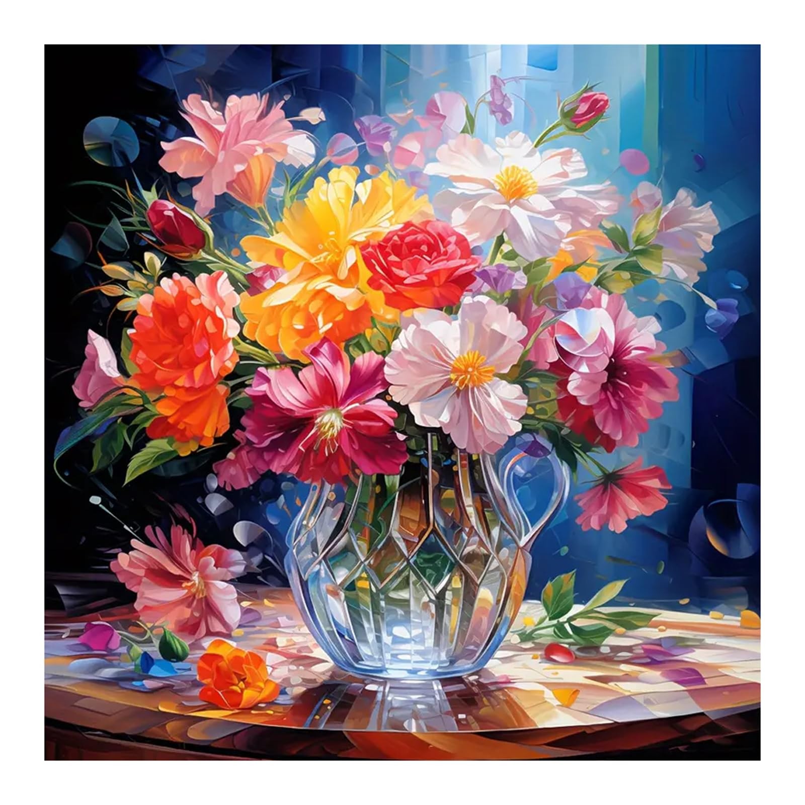 SJUTOUCI Diamond Painting Kits for Adults, 12x12 inches, multicolored