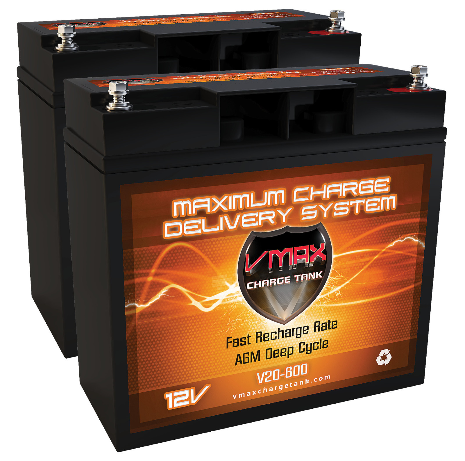 2 SUITER DESTINATION  Wheelchair AGM  Battery VMAX600