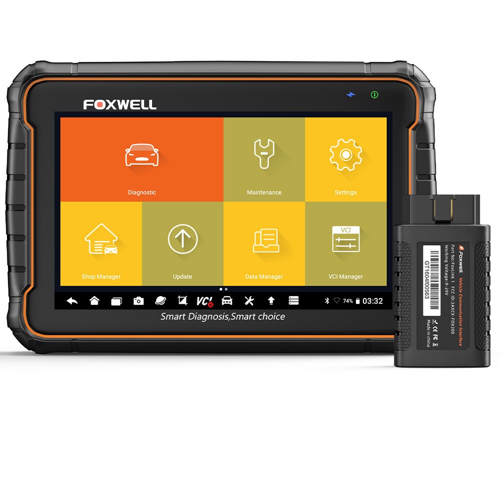 FOXWELL GT60 Scanner All System Bidirectional OBD2 Diagnostic ABS TPMS DPF