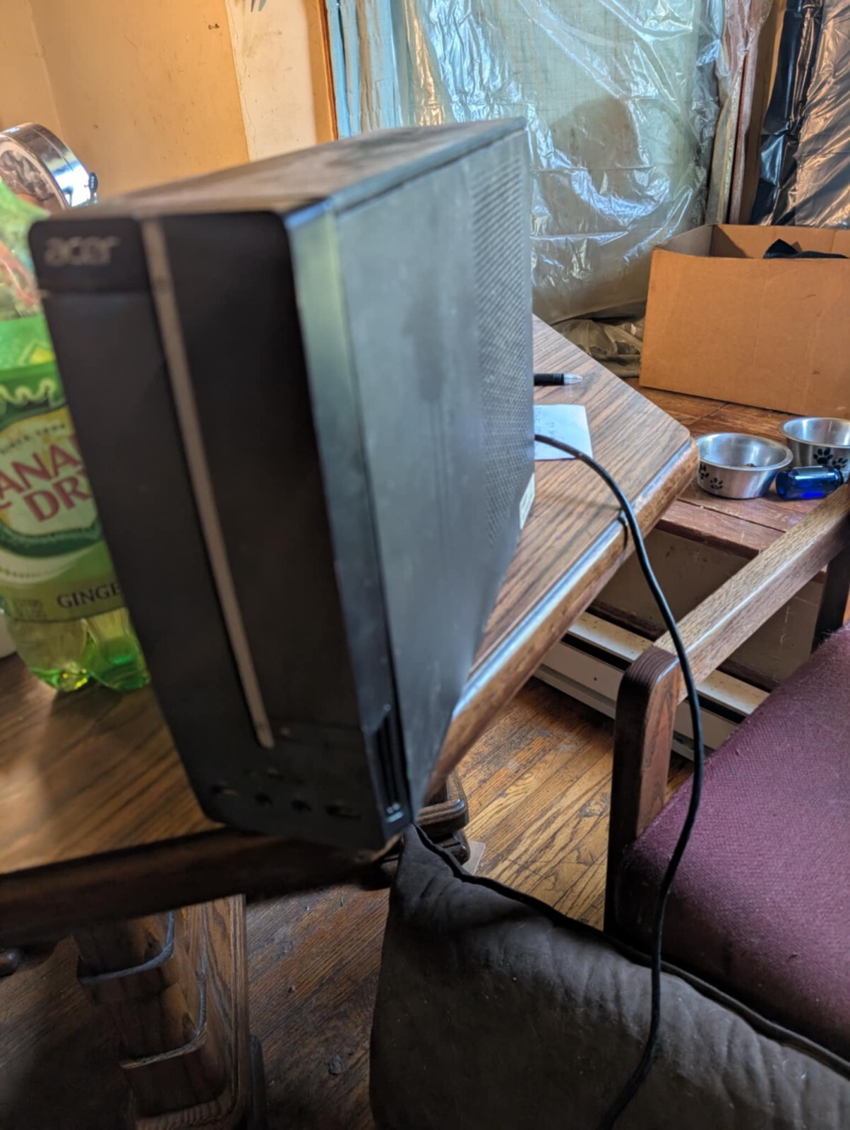 Acer Aspire XC-603G (used) comes with power cord and visual cord