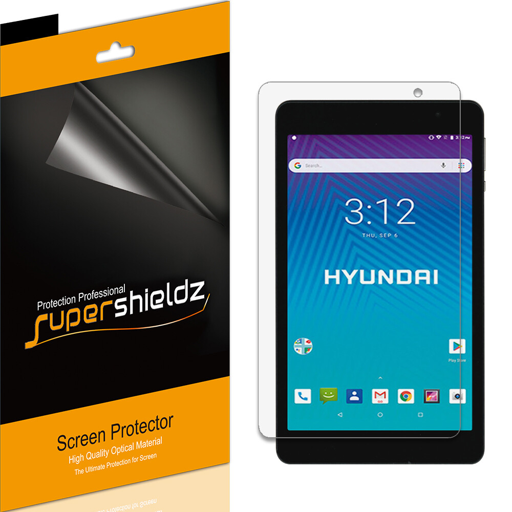 3X SuperShieldz Clear Screen Protector Saver for Hyundai Koral 8W2 8 inch Tablet