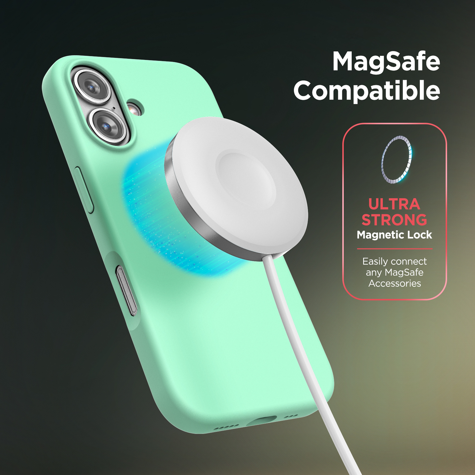 iPhone 16 Plus Silicone Magsafe Case