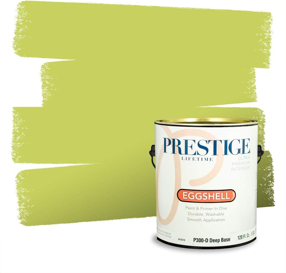 Interior Paint and Primer in One, Eggshell Finish, Washable, Low VOC, 1 Gal