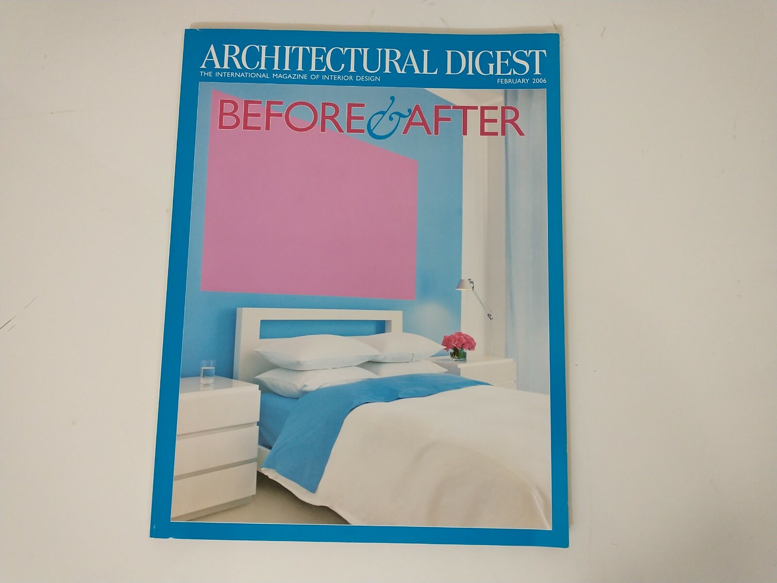 Architectural Digest Magazine Issue February 2006 Before & After Georgian Revive