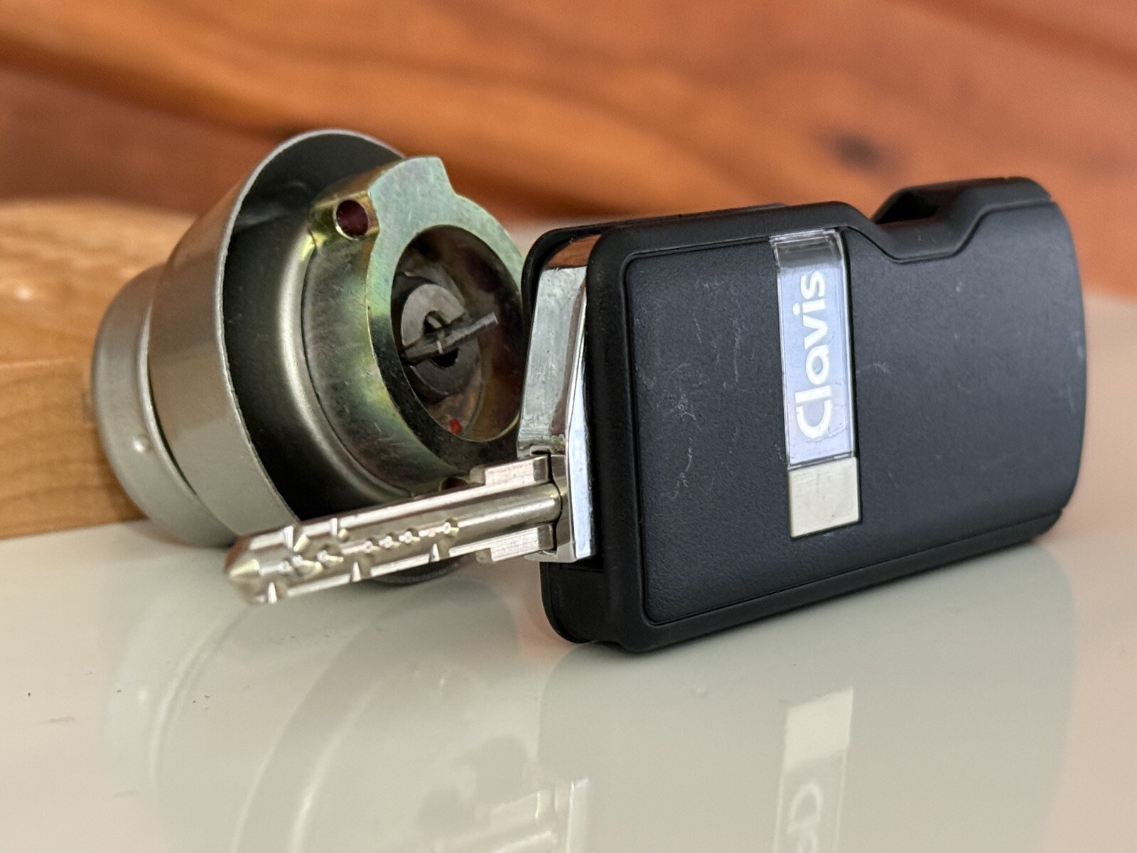 Clavis High Security Dimple Lock W/ Key Japan Locksport Locksmith
