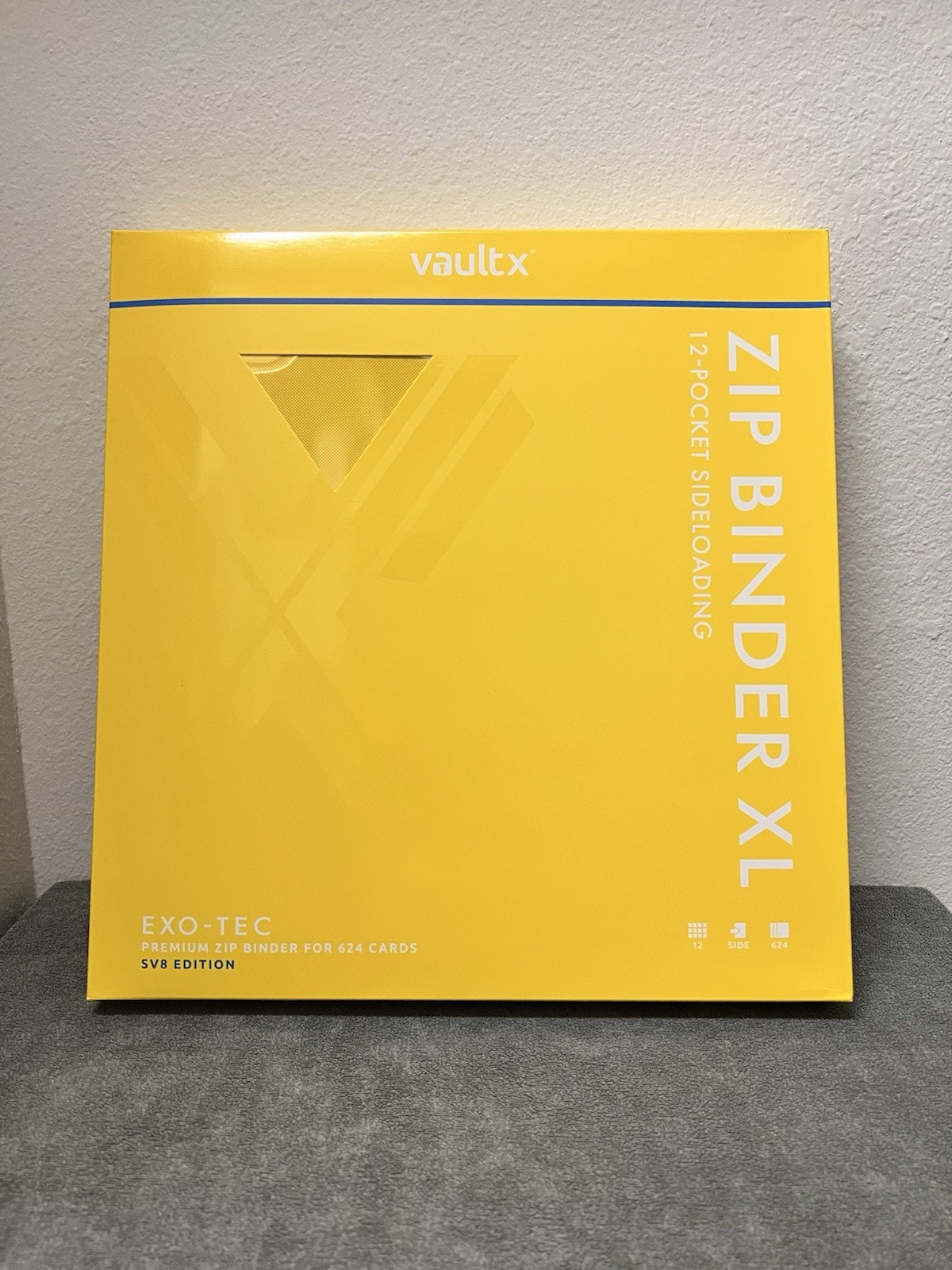 Vault X 12 Pocket SV8 Pokemon Binder FIRST EDITION